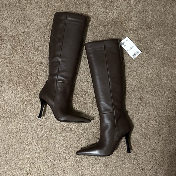 Chocolate brown mango boots - Picture 2 of 5